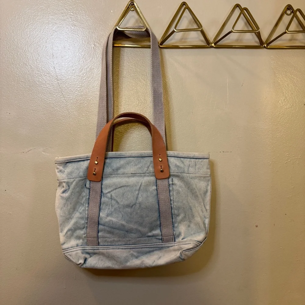 Immodest Cotton Lunch Tote in Acid Wash - Picture 8 of 9